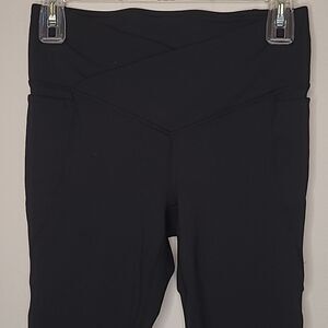 PureLuxe by Fabletics HW Oasis Crossover 7/8 Leggings Size XS or Small